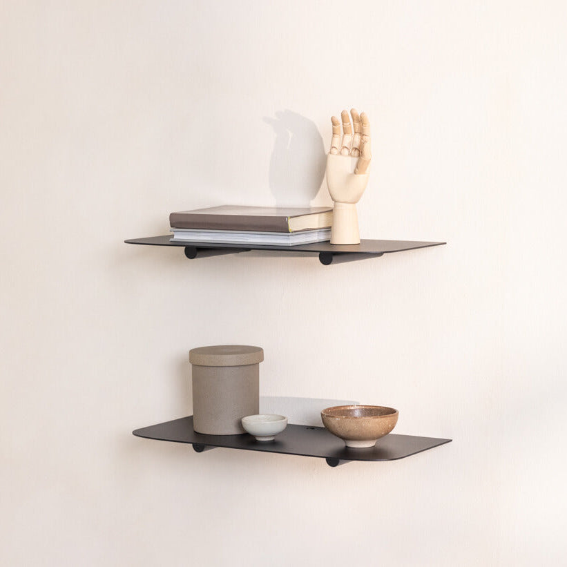 Estantería de pared metálica Kyoto – repisa flotante minimalista-0