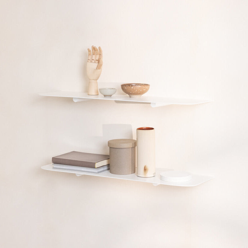 Estantería de pared metálica Kyoto – repisa flotante minimalista-1