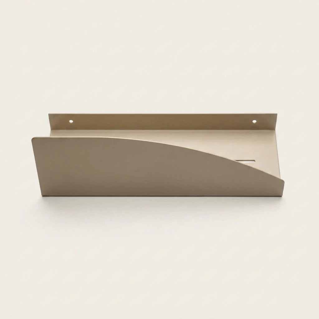 Estantería de pared metálica Torino – repisa flotante mediana-4