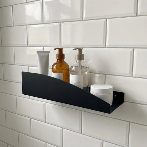 Estantería de pared metálica Torino – repisa flotante mediana-0